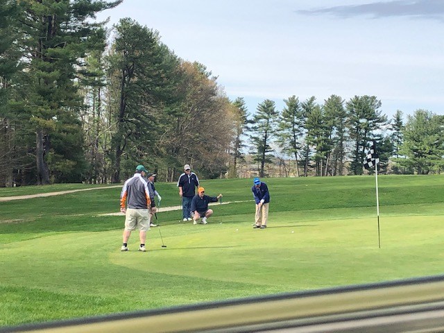 Guests on golf course